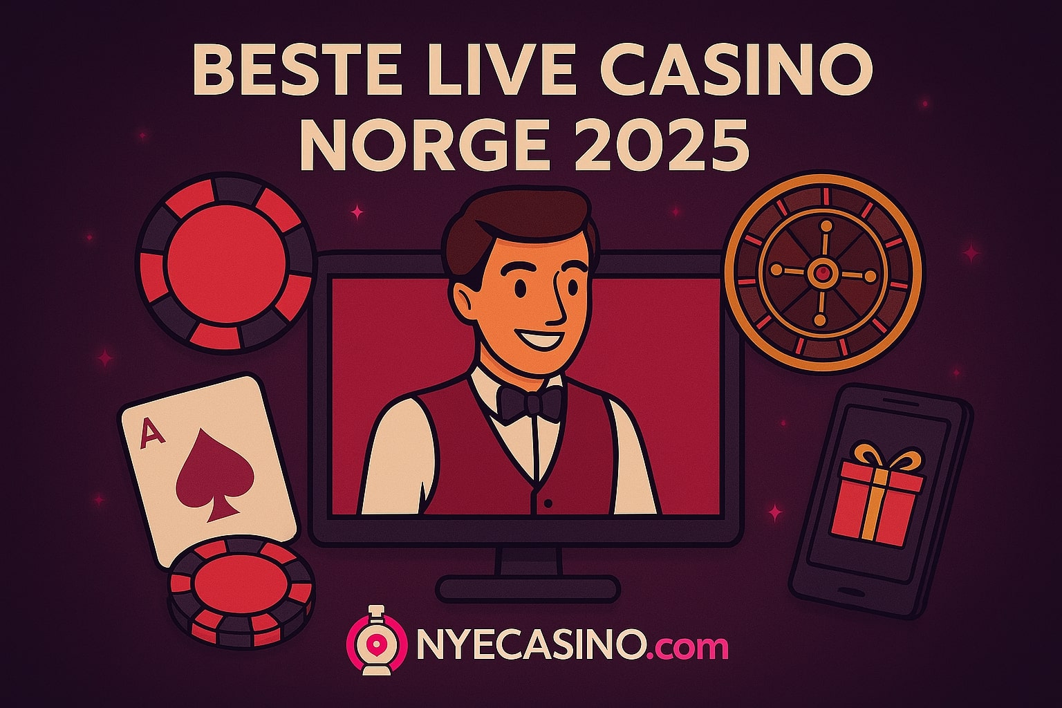 Beste live casino Norge